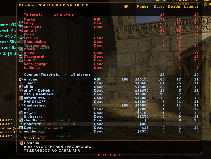 Master-Server Personal + Boost cs 1.6